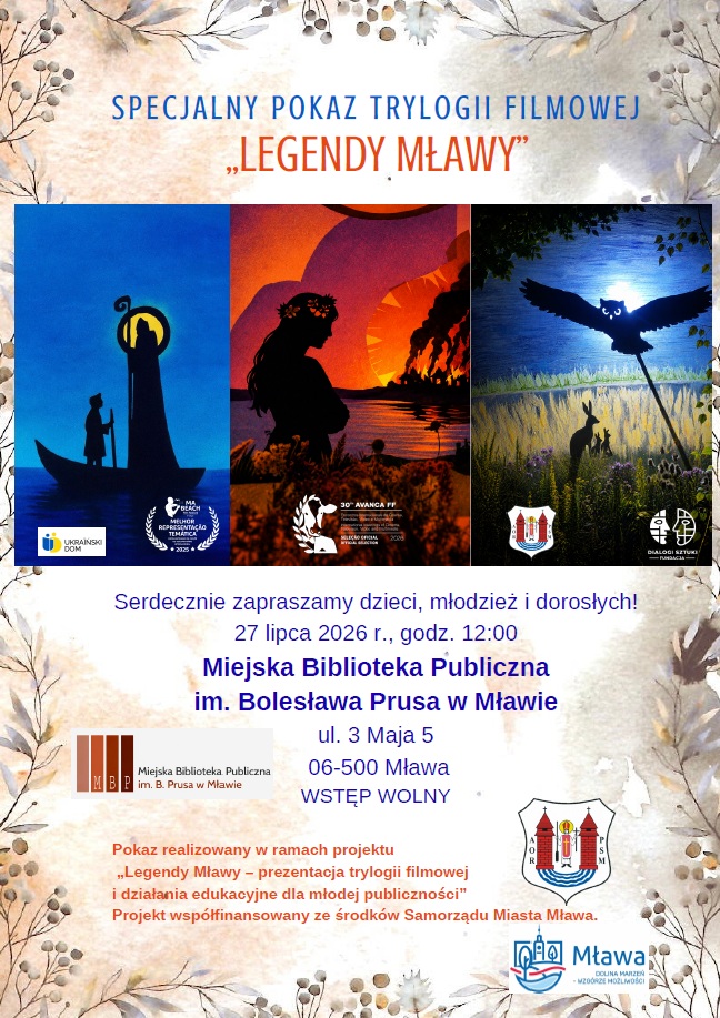 Specjalny pokaz trylogii filmowej „Legendy Mławy”