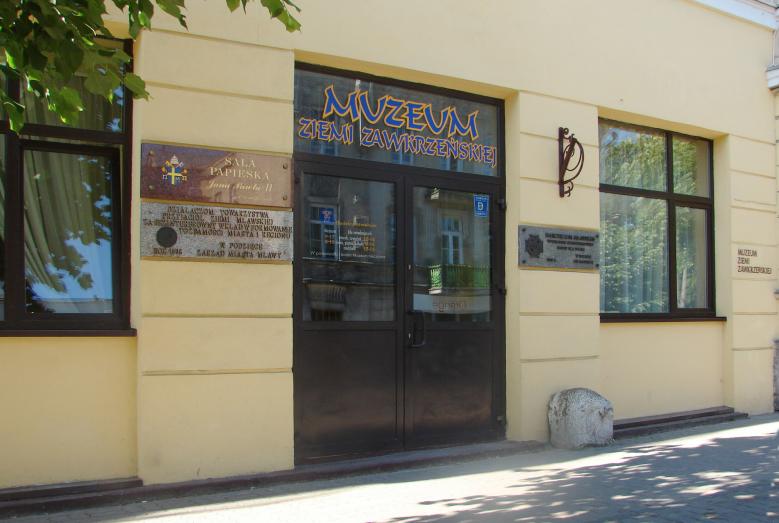 Budynek Muzeum Ziemi Zawkrzeńskiej w Mławie