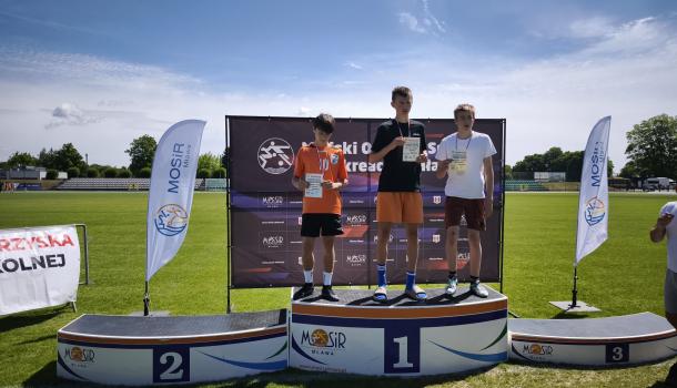Mistrzostwa Rejonu Ciechanowskiego młodzików w lekkiej atletyce - SP nr 7