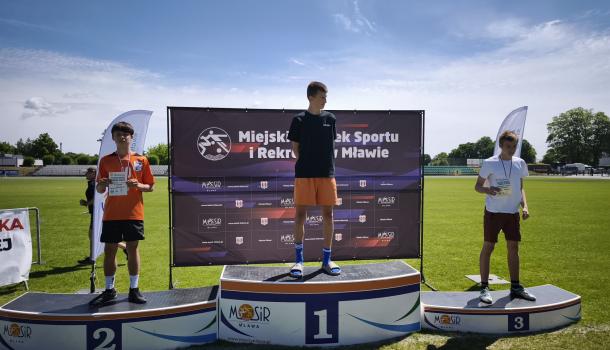 Mistrzostwa Rejonu Ciechanowskiego młodzików w lekkiej atletyce - SP nr 7