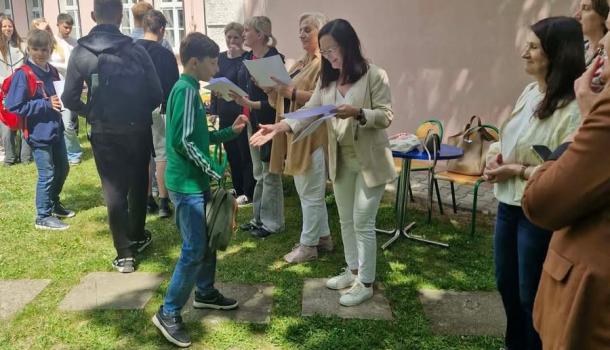 Sukces uczniów z SP 4 w finale Wojewódzkiego Konkursu Matematycznego 