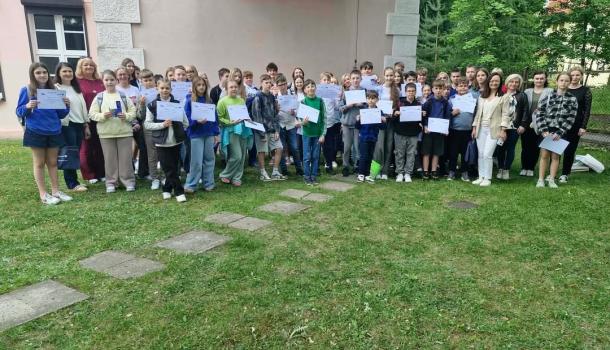 Sukces uczniów z SP 4 w finale Wojewódzkiego Konkursu Matematycznego 